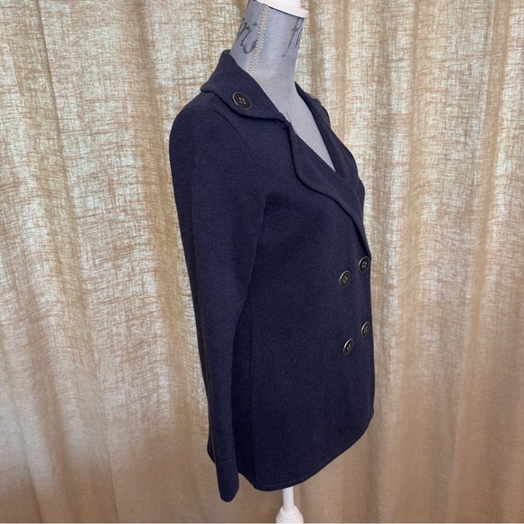 NIC + ZOE Polished Peacoat Navy Jacket, Size XS - Picture 5 of 14